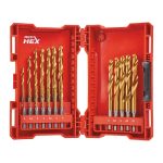 2411202569242d6e11c23 Elektro Dot Professional Udarne burgije za metal 2-10mm TIN HEX 1/4” set 19/1 48894759