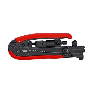 KNIPEX Klešta za krimpovanje za F / BNC / RCA konektore - 97 40 20 SB - Slika 1