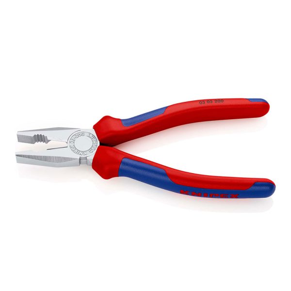 25112025692563eb6fde6.jpeg 25112025692563eb6fde6 Elektro Dot Professional KNIPEX Kombinovana klešta hromirana 200mm blister pakovanje - 03 05 200 SB 03 05 200 SB