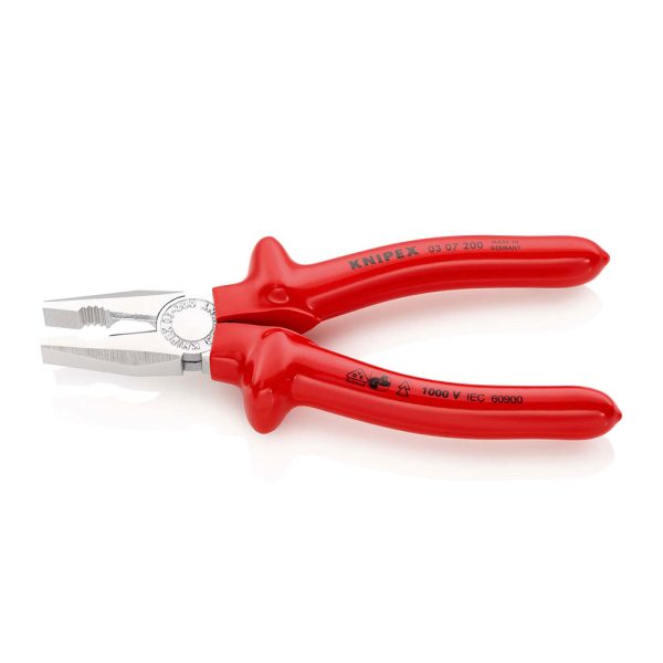 25112025692563f32ec16.jpeg 25112025692563f32ec16 Elektro Dot Professional KNIPEX Kombinovana klešta izolovana 200mm - 03 07 200 03 07 200