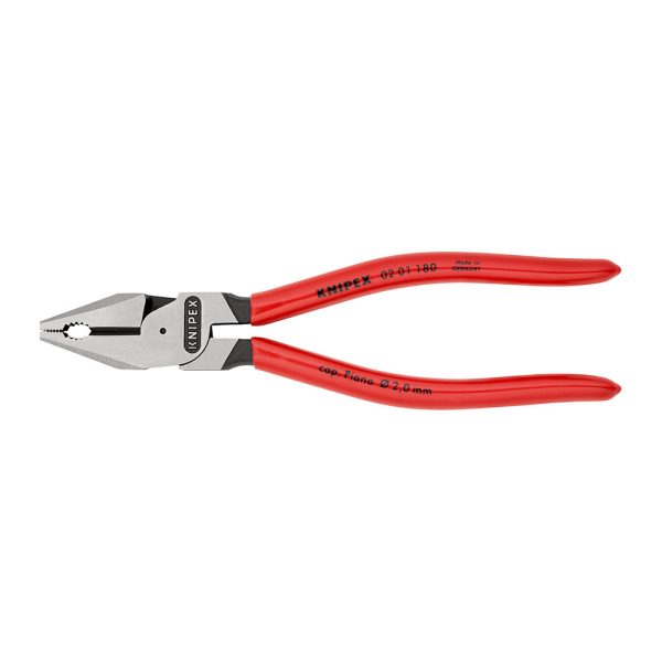 25112025692563f7c0173.jpeg 25112025692563f7c0173 Elektro Dot Professional KNIPEX Kombinovana klešta ojačana 180mm blister pakovanje - 02 01 180 SB 02 01 180 SB
