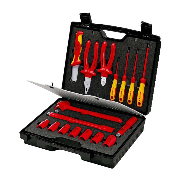 25112025692564012dedf.jpeg 25112025692564012dedf Elektro Dot Professional KNIPEX Komplet izolovanog alata u koferu 17 delova - 98 99 11 98 99 11