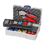 251120256925640a0fda2 Elektro Dot Professional KNIPEX Komplet krimp klešta za krimpovanje Twistor16® sa izolovanim hilznama - 97 90 13 97 90 14