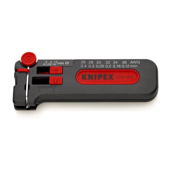 2511202569256474d474a Elektro Dot Professional KNIPEX Mini skidač izolacije Ø 0.12-0.4mm - 12 80 040 SB 12 80 040 SB