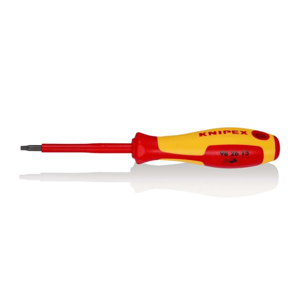 25112025692564b9f04a1.jpeg 25112025692564b9f04a1 Elektro Dot Professional KNIPEX Odvijač Torx® 1000V VDE TX15 - 98 26 15 98 26 15