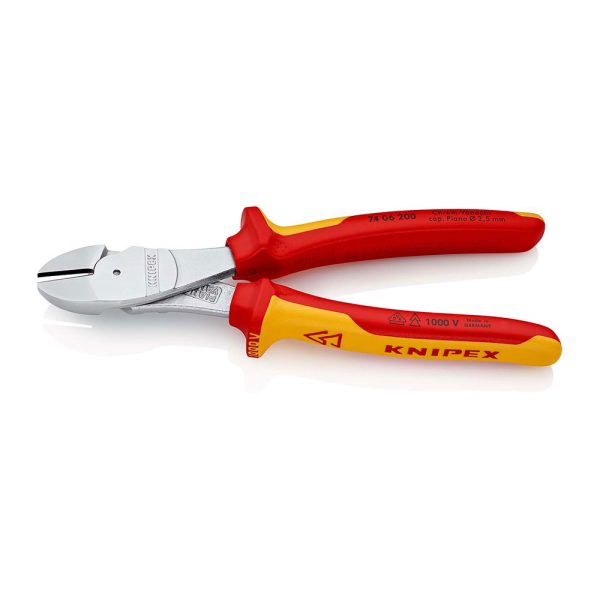 25112025692565604b41d.jpeg 25112025692565604b41d Elektro Dot Professional KNIPEX Sečice izolovane ojačane 1000V VDE 160/180/200mm 74 06 200