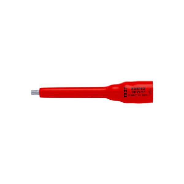 251120256925659aad8bf Elektro Dot Professional KNIPEX Torx nasadni ključ 3/8" izolovan 1000V TX27 - 98 29 27 98 29 27