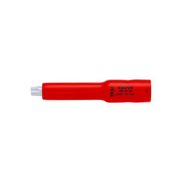 251120256925659d49ff3 Elektro Dot Professional KNIPEX Torx nasadni ključ 3/8" izolovan 1000V TX50 - 98 29 50 98 29 50