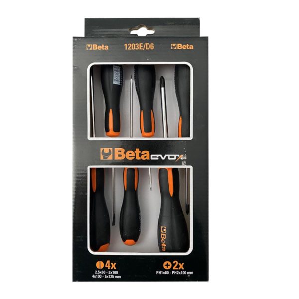 251120256925693ca2308 Elektro Dot Professional Set odvijača ravni i krstasti 6/1 1203E/D6