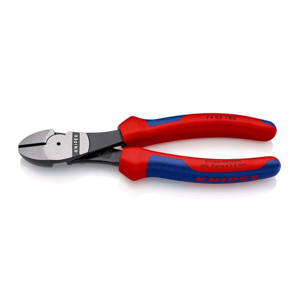 251120256925699668c60 Elektro Dot Professional KNIPEX Bočne sečice ojačane 180mm blister pakovanje - 74 02 180 SB 74 02 180 SB