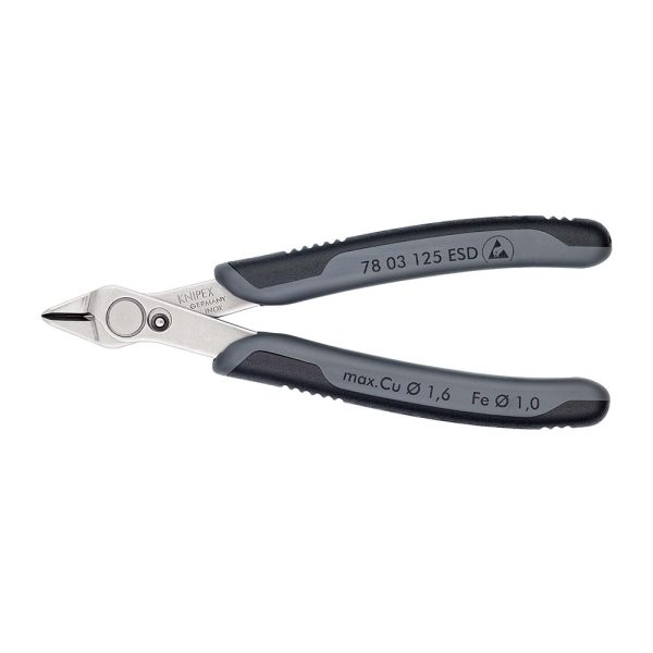25112025692569af4b495 Elektro Dot Professional KNIPEX Electronic Super Knips® sečice elektroničarske ESD 125mm - 78 03 125 ESD 78 03 125 ESD