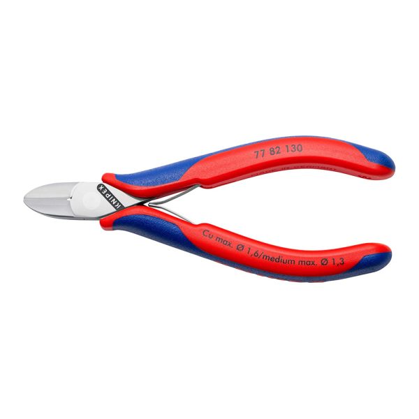 25112025692569b92b11b Elektro Dot Professional KNIPEX Elektroničarske mini sečice sa dvokomponentnom drškom 130mm - 77 82 130 77 82 130