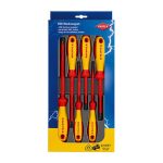 25112025692569d4a2ab0 Elektro Dot Professional KNIPEX Izolovani električarski odvijači 1000V set 6/1 00 20 12 V02