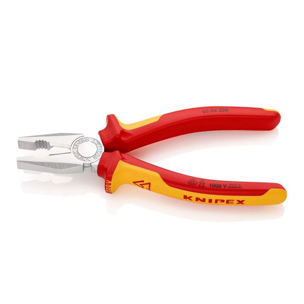 25112025692569e62dfa1 Elektro Dot Professional KNIPEX Klešta kombinovana izolovana 1000V VDE 200mm blister pakovanje - 03 06 200 SB 03 06 200 SB
