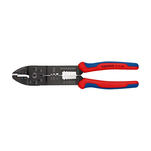2511202569256a2580775 Elektro Dot Professional KNIPEX Klešta za izolovane i neizolovane konektore 240mm u blister pakovanju - 97 22 240 SB 97 22 240 SB