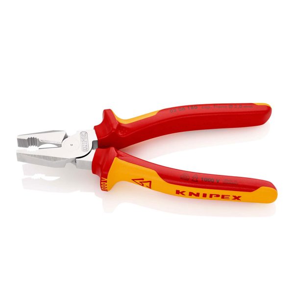 2511202569256a6864de1.jpeg 2511202569256a6864de1 Elektro Dot Professional KNIPEX Kombinovana klešta izolovana 1000V VDE 180mm blister pakovanje - 02 06 180 SB 02 06 180 SB