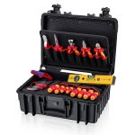 2511202569256a7db6947 Elektro Dot Professional KNIPEX Komplet od 24 alata za za elektroinstalacije u koferu 'Robust23 Start' 00 21 06 HL S