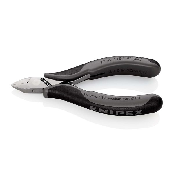 2511202569256ab429658.jpeg 2511202569256ab429658 Elektro Dot Professional KNIPEX Kose sečice za elektroniku ESD 115mm - 77 42 115 ESD 77 42 115 ESD