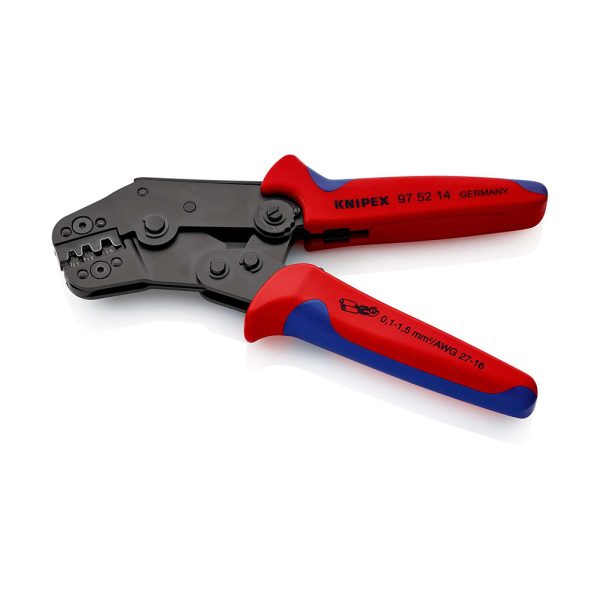 2511202569256abc85391 Elektro Dot Professional KNIPEX Kratka krimp klešta za neizolovane otvorene konektore 0.1-1.5mm² - 97 52 14 97 52 14