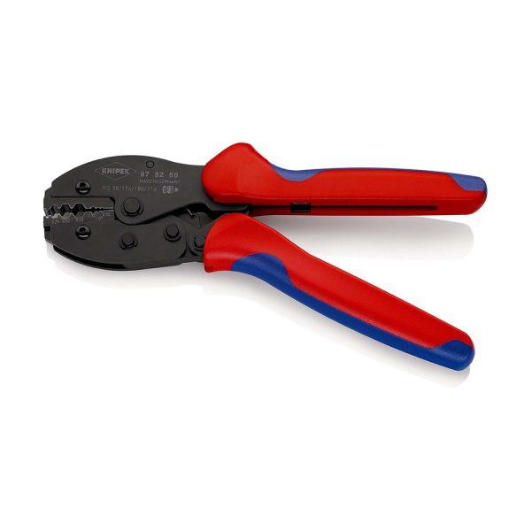 2511202569256abe83a29 Elektro Dot Professional KNIPEX Krimp klešta PreciForce® za koaksijalne BNC konektore 220mm blister pakovanje - 97 52 50 SB 97 52 50 SB