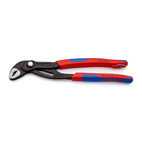 2511202569256b18da30a.jpeg 2511202569256b18da30a Elektro Dot Professional KNIPEX Papagaj - cevna klešta Cobra® 250mm blister pakovanje - 87 02 250 T BK 87 02 250 T BK