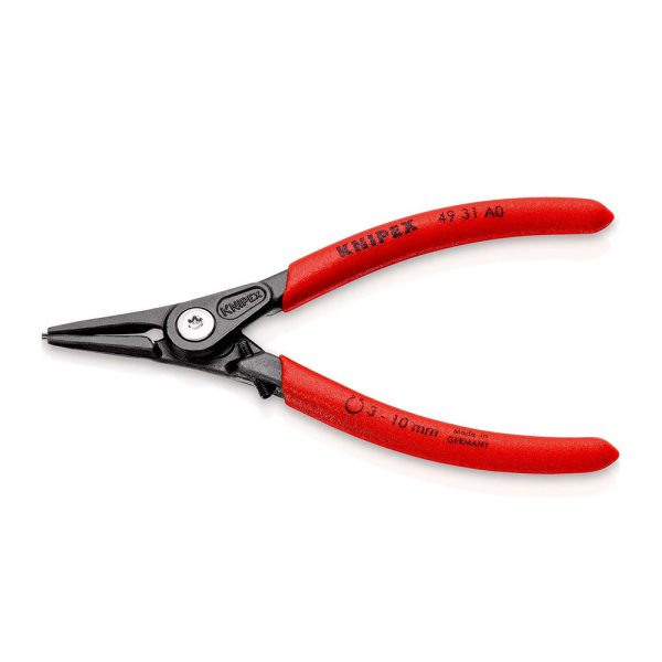 2511202569256b4ea10e0.jpeg 2511202569256b4ea10e0 Elektro Dot Professional KNIPEX Precizna klešta za spoljašnje sigurnosne prstenove sa graničnikom 140mm - 49 31 A0 49 31 A0