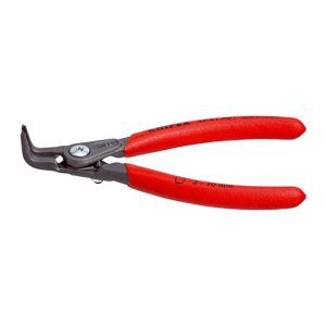 KNIPEX Precizna kriva klešta za spoljašnje sigurnosne prstenove sa graničnikom 130mm - 49 41 A01 - Slika 1