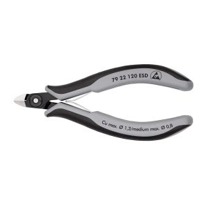 KNIPEX Precizne kose sečice za elektroniku ESD 120mm - 79 22 120 ESD - Slika 1