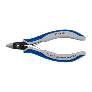 KNIPEX Precizne kose sečice za elektroniku sa stezaljkom 125mm - 79 62 125 - Slika 1