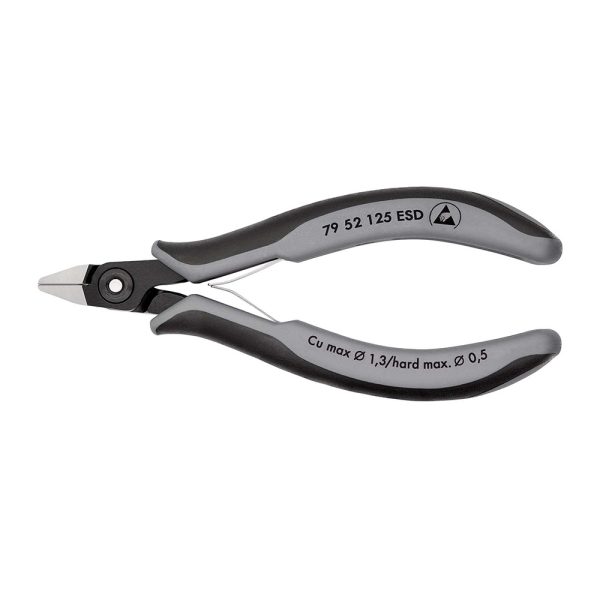 2511202569256b75881f8 Elektro Dot Professional KNIPEX Precizne kose sečice za elektroniku sa stezaljkom ESD 125mm - 79 52 125 ESD 79 52 125 ESD