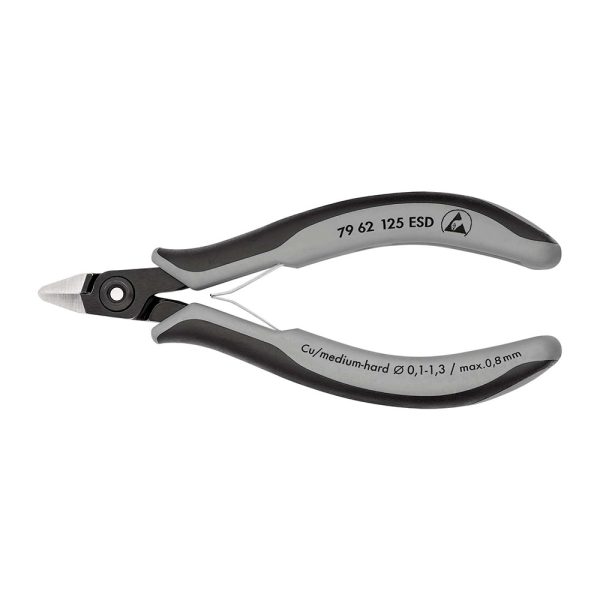 2511202569256b7605d23 Elektro Dot Professional KNIPEX Precizne kose sečice za elektroniku sa stezaljkom ESD 125mm - 79 62 125 ESD 79 62 125 ESD