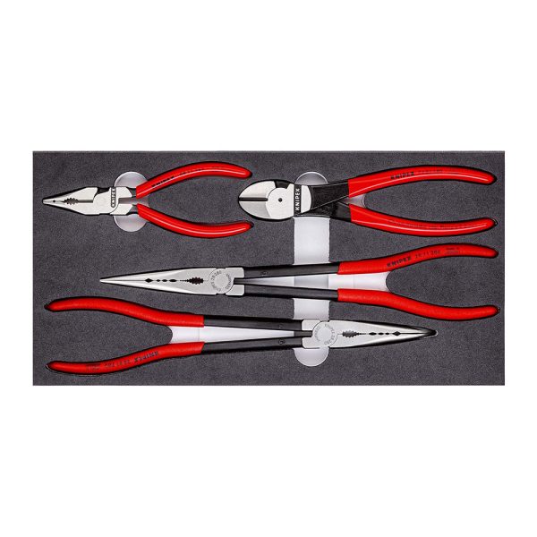 2511202569256ba768f77 Elektro Dot Professional KNIPEX Set klešta Autotmotive 4/1 u penastom ulošku - 00 20 01 V16 00 20 01 V16