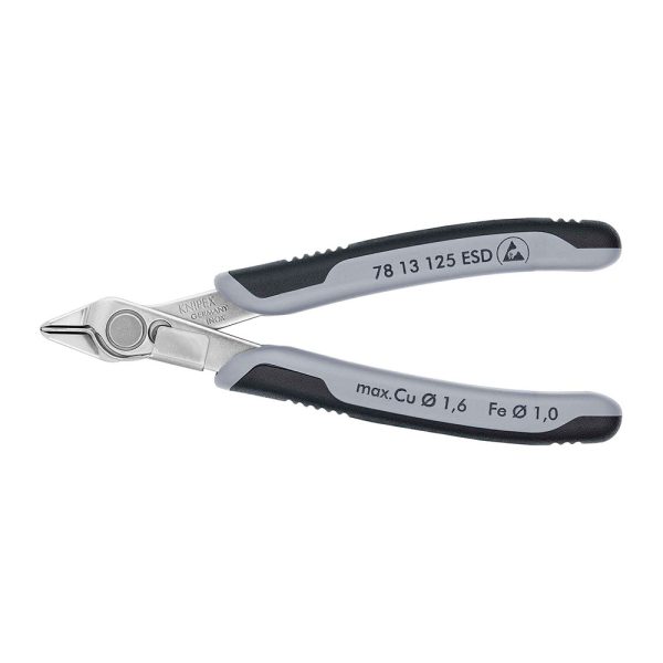 2511202569256bd6c346c Elektro Dot Professional KNIPEX Super Knips® sečice elektroničarske sa stezaljkom ESD 125mm - 78 13 125 ESD 78 13 125 ESD