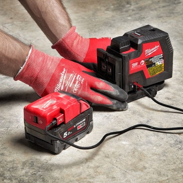 28112025692a08deecaf1 Elektro Dot Professional USB Punjivi 3D zeleni laser 30m - L4CLLP-301C 4933478099