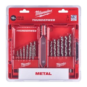 Burgije THUNDERWEB 1-10mm HSS-G set 19/1 - Slika 3
