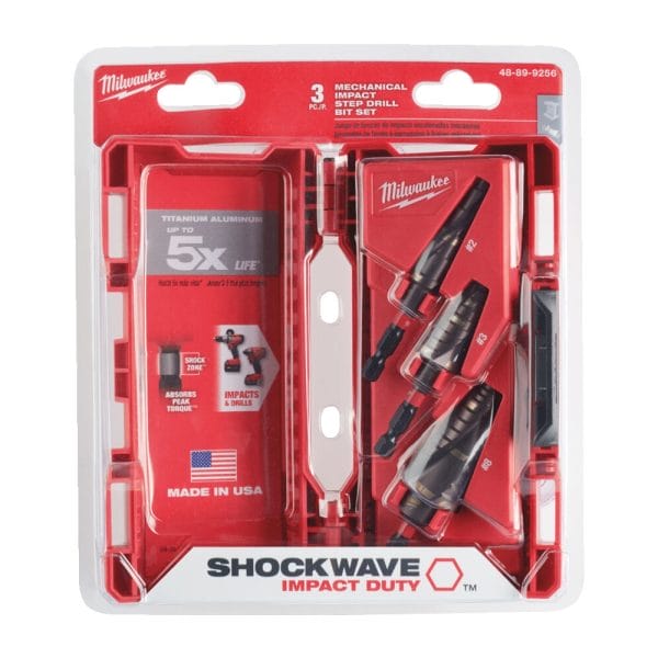 28112025692a09152f8e3 Elektro Dot Professional Set stepenastih burgija 4-35mm SHOCKWAVE 3/1 48899266