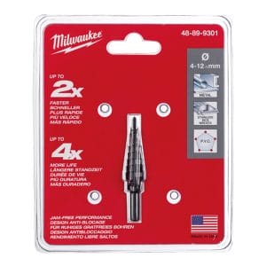 Stepenasta burgija 4-12mm - Slika 3