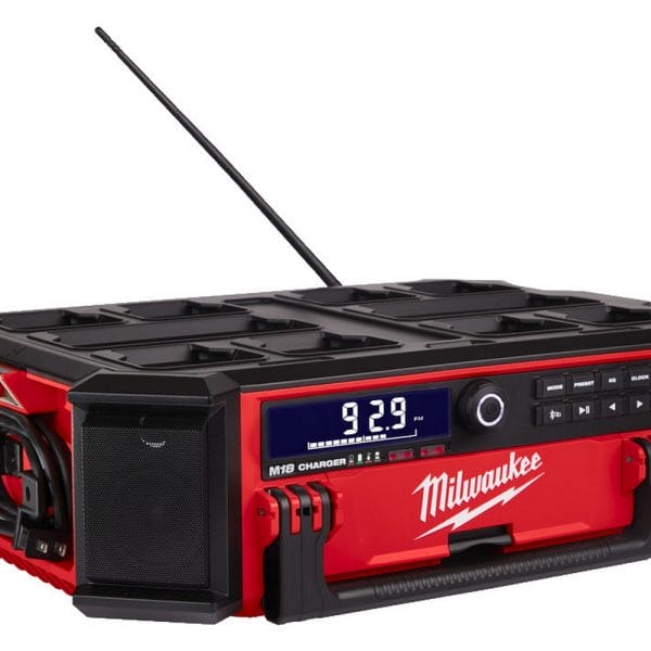 28112025692a09a430499 Elektro Dot Professional Radio-Punjač PACKOUT 18V/230V - M18PRCDAB+-0 4933472112