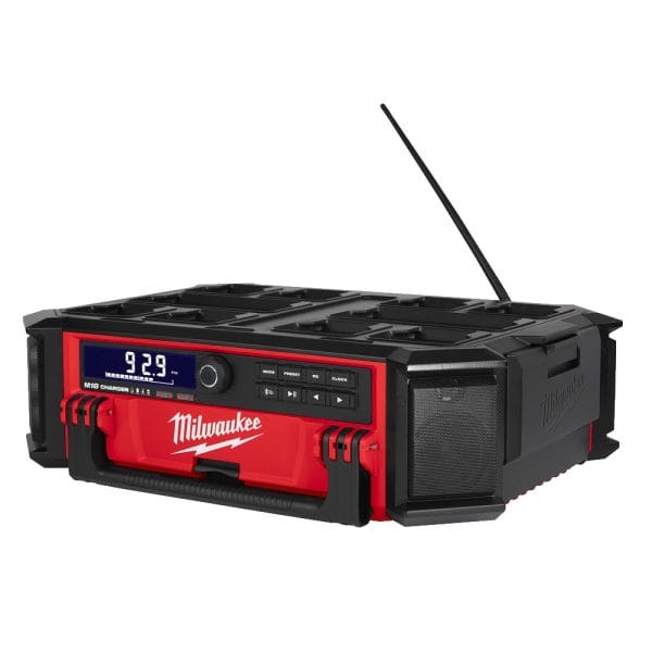 28112025692a09a490faa Elektro Dot Professional Radio-Punjač PACKOUT 18V/230V - M18PRCDAB+-0 4933472112