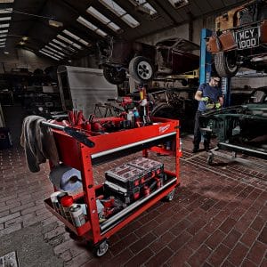 Čelična radionička kolica sa fiokom - SWC40-1 - Slika 9