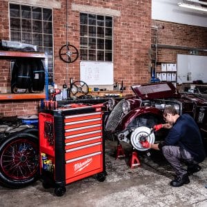 Čelična kolica za alat sa 7 fioka - SRC30-1 - Slika 3