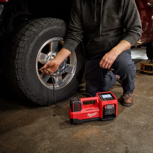 28112025692a0a2edeac9 Elektro Dot Professional Aku. kompresor za gume 18V - M18BI-0 4933478706