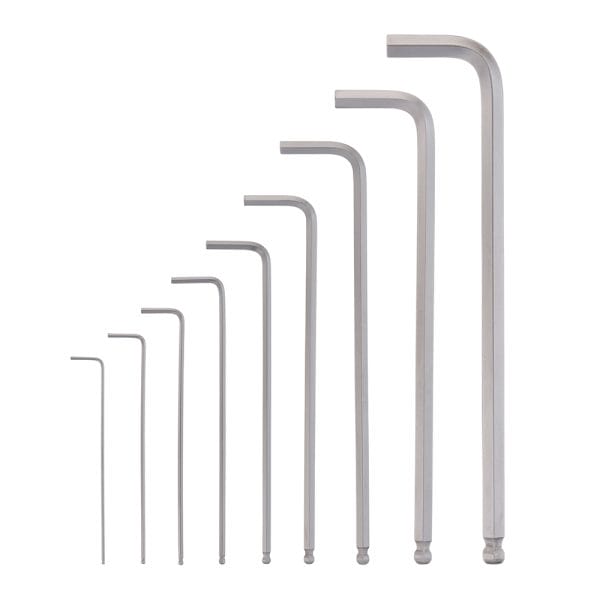 28112025692a0a68d1f7f Elektro Dot Professional Dugi inbus ključevi sa loptastom glavom 1.5-10mm set 9/1 4932478621