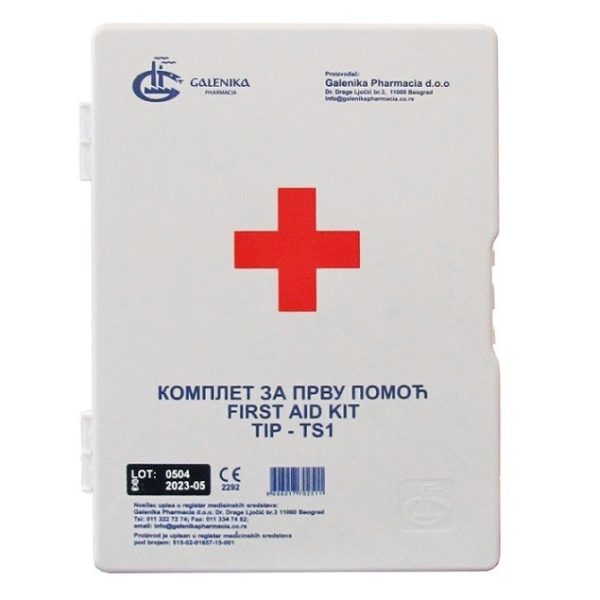 2704202669ef261b81fb2.jpeg 2704202669ef261b81fb2 Elektro Dot Professional Ormarić za pružanje prve pomoći TS1, plastič., pun
