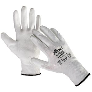 Zaštitne rukavice BUNTING CLASSIC WHITE, PU, bele boje EN 388 3131X - Slika 1