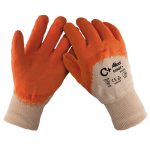 2704202669ef2672f298e Elektro Dot Professional Zaštitne rukavice COOT+, duplomočeni lateks/pamuk, belo-narandžaste boje, EN 388 3131X