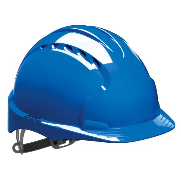 2704202669ef2717b171c Elektro Dot Professional Šlem JSP EVO 3, sa ventilacijom i trakom, od HDPE, narandžaste boje