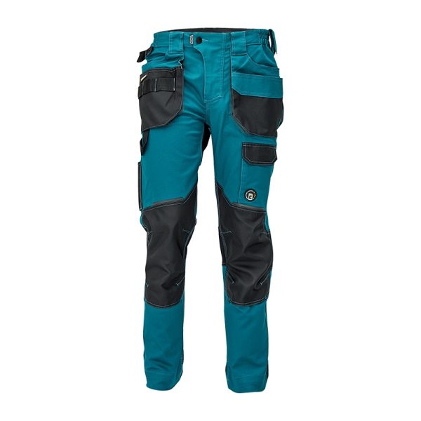 2704202669ef27a5d62a1 Elektro Dot Professional Radne pantalone DAYBORO, 62% pamuk, 35% poli., 3% spandeks, 260 g/m2, ojač. na kolenima, teget boje