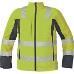 2704202669ef4d37053f4 Elektro Dot Professional Softshell jakna visoke vidljivosti MALTON, 100% PES sa TPU premazom, HV narandžaste boje, EN 20471
